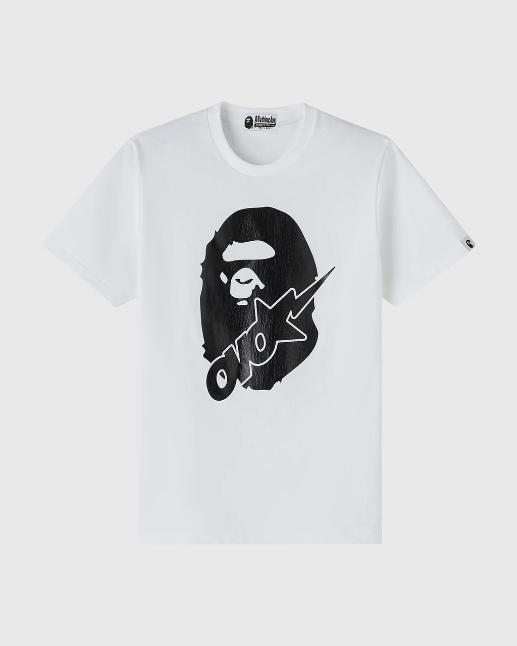 BAPE OVO Sta Crocodile Print Tee White
