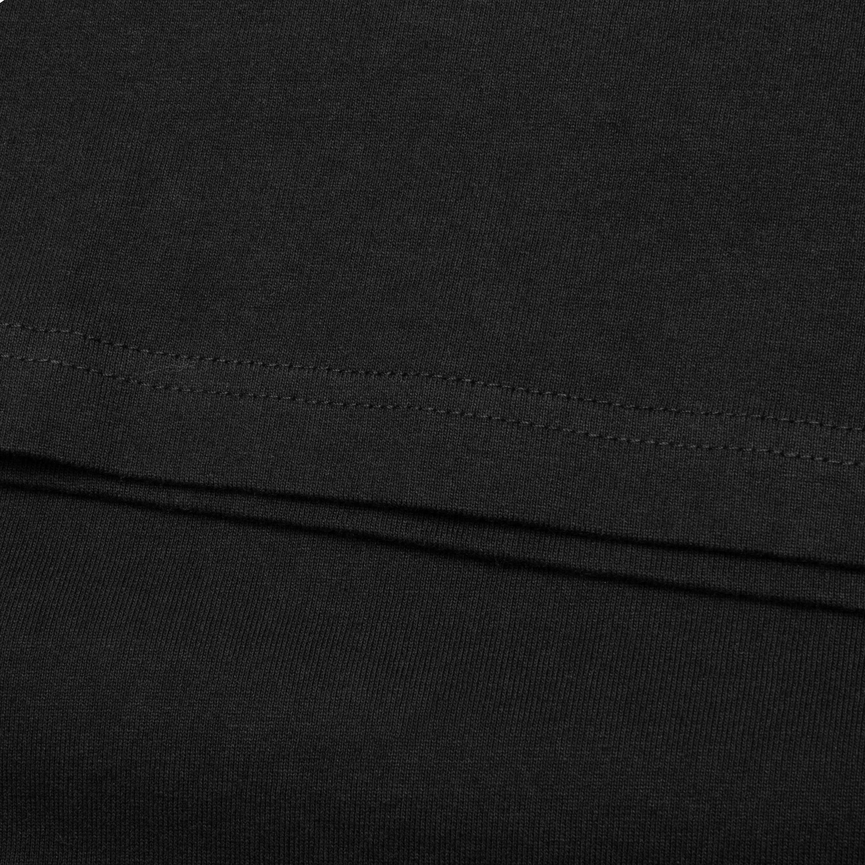 Script Tee Black