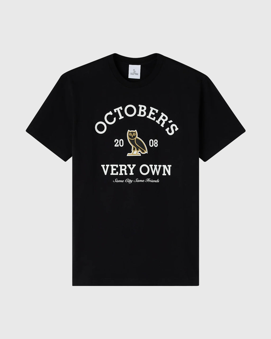 Collegiate Tee Black