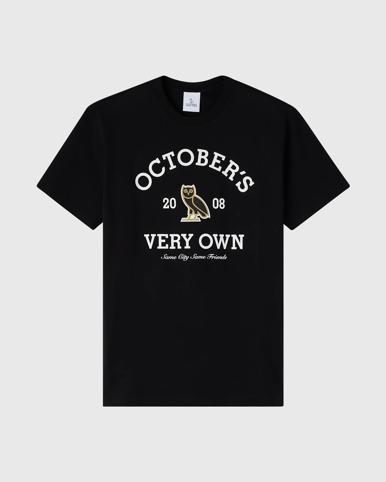 Collegiate Tee Black